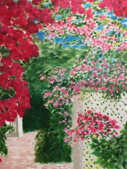 FLOWERS VERO BEACH PAINTINGS